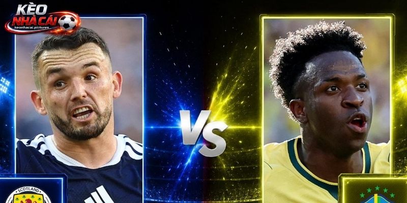 Soi kèo Scotland vs Brazil có kết quả đối lập